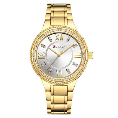 Elegant Crystal Dial Ladies Watch_img_9