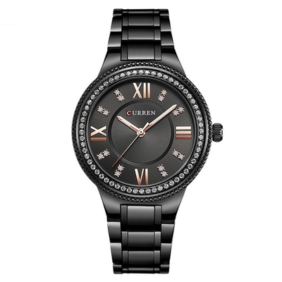 Elegant Crystal Dial Ladies Watch_img_11