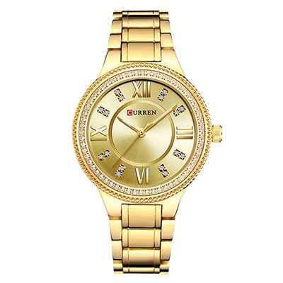 Elegant Crystal Dial Ladies Watch_img_5